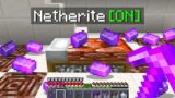 Minecraft Bedwars but there's infinite netherite everywhere…