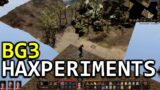 Baldur's Gate 3: Hax, glitching, out of bounds & more experiments (Early Access)