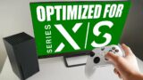 How to find optimized for Xbox Series X/S Games