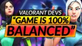 Valorant Devs: "The Game is Perfectly 100% BALANCED BTW" – CRAZY Changes – Update Guide