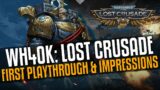 Let's play 40K Lost Crusade – Playthrough & Impressions (Mobile Game)