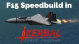 (Stock) F-15 Eagle Speedbuild in Kerbal Space Program
