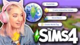 This mod lets you create a CUSTOM WORLD in The Sims 4