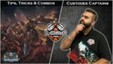 Tips, Tricks & Combo's – 2 Unkillable Shield Captains – Warhammer 40k