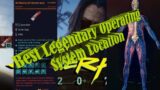 Cyberpunk 2077-Best Legendary Operating System Location &Upgrades