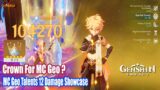 Genshin Impact – MC Geo Talents 12 Damage Showcase – Crown For MC Geo Main DPS ?