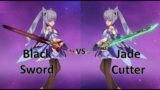 Genshin Impact | R3 Black Sword vs R1 Primordial Jade Cutter | Electro Keqing