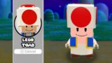 Playable LEGO Toad in Super Mario 3D World