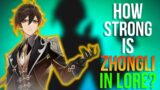 How strong is Zhongli? (Genshin Impact Lore)