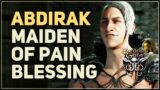 Maiden of Pain Abdirak Blessing Baldur's Gate 3