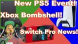 Nintendo Switch Pro Breaking News! PS5 Event Announced! Xbox Major Blow To PS5!