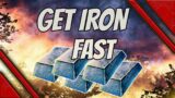 outriders how to get iron fast