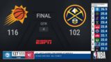 Suns @ Nuggets WCSF Game 3 | NBA Playoffs on ESPN Live Scoreboard