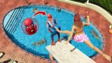 GTA V Crazy Ragdolls | SPIDERMAN Jumps/Fails Compilation  #20 (Funny Moments)