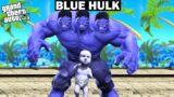 FRANKLIN ADOBTED BY GOD BLUE HULK IN GTA V | FRANKLIN BECOMES GOD BLUE HULK IN GTA 5