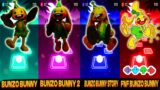 Bunzo Bunny Vs Bunzo Bunny 2 Vs Bunzo Bunny STORY Vs  FNF Bunzo Bunny | Tiles Hop EDM Rush!
