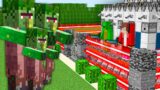 Zombie Villagers vs Security House – Minecraft gameplay [Minecraft Animation] Maizen Minecraft