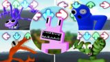 Friday Night Funkin' VS Rainbow Friends Chapter 2 Minecraft Pink Roblox (FNF Mod/Hard)