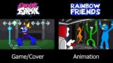 Rainbow Friends Experiments / Sad Story Animation | Roblox vs FnF