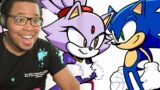 BLAZE OR SONIC WHO HEATS IT UP MORE? Sonic Rush (FNF Mod/Hard) (Blaze the Cat & Sonic The Hedgehog)
