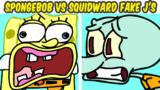 Friday Night Funkin' VS Spongebob Vs Squidward | This MF Got Them Fake J'S!!! (FNF MOD/MEME)